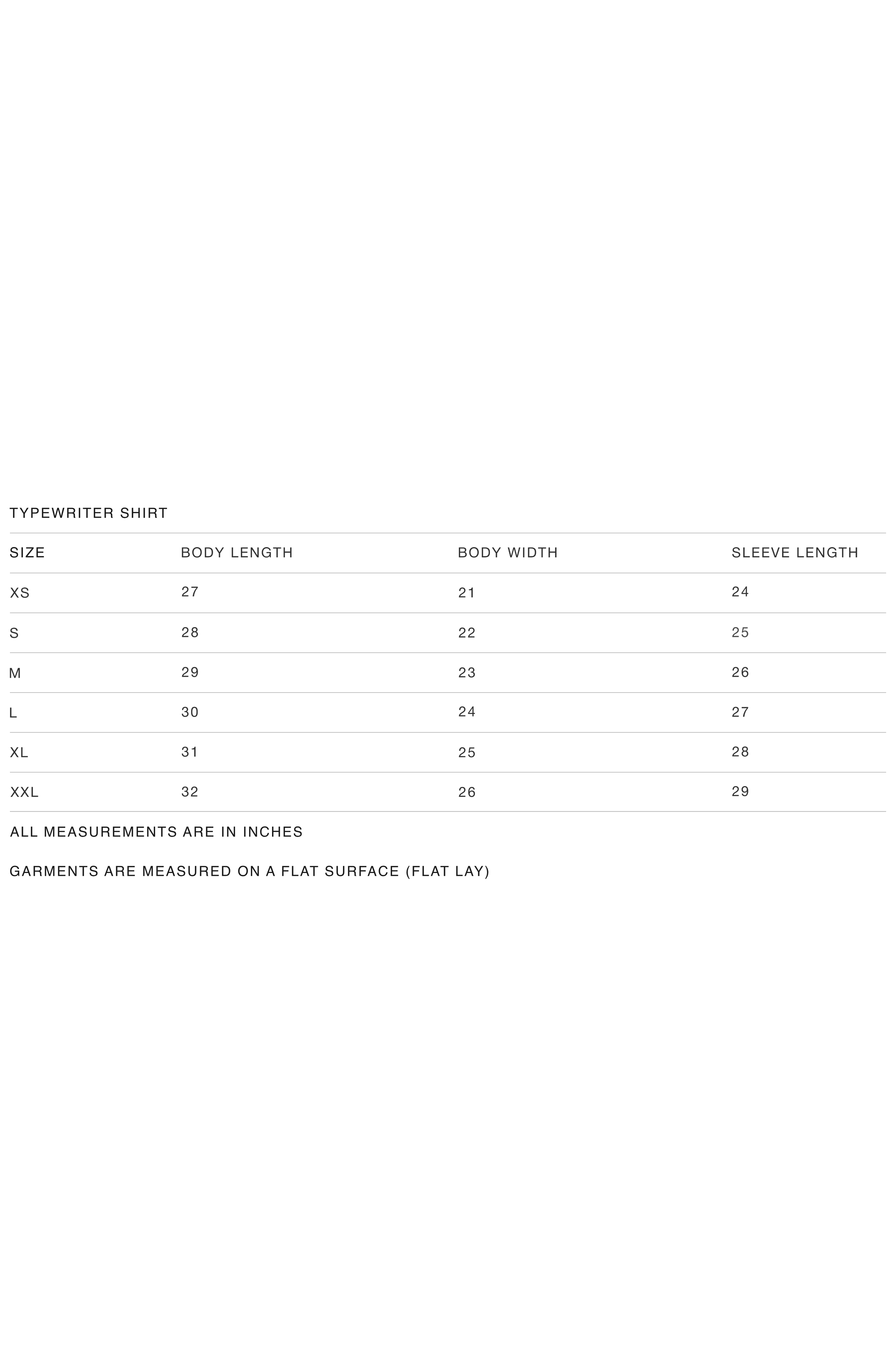 TYPEWRITER SHIRT - CLAY — Saturday Project